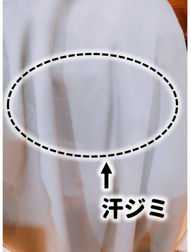 汗のかき具合